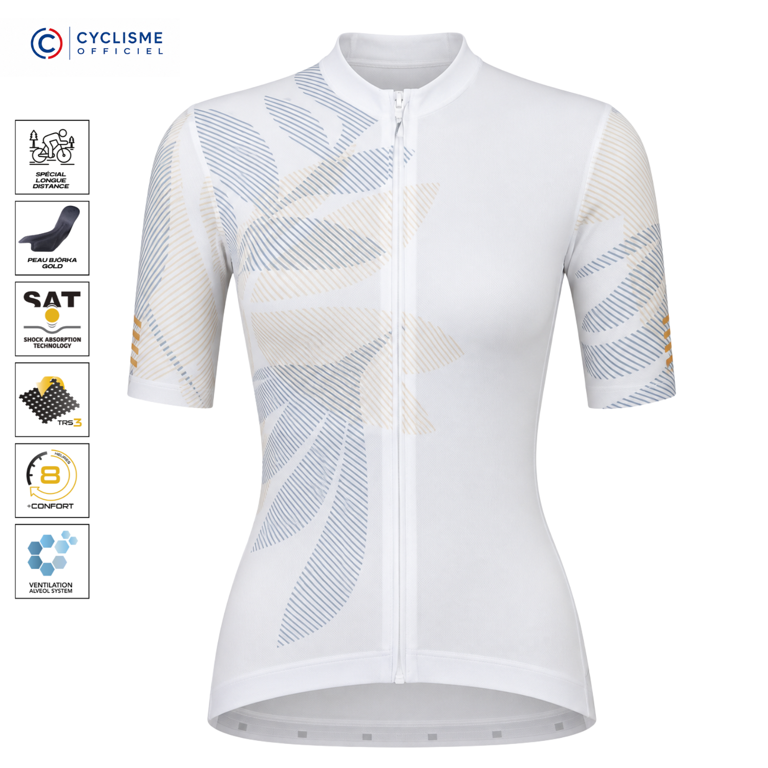 CYCLISME OFFICIEL LIBERTÉ | Maillot Collection 2026 - Édition Femme