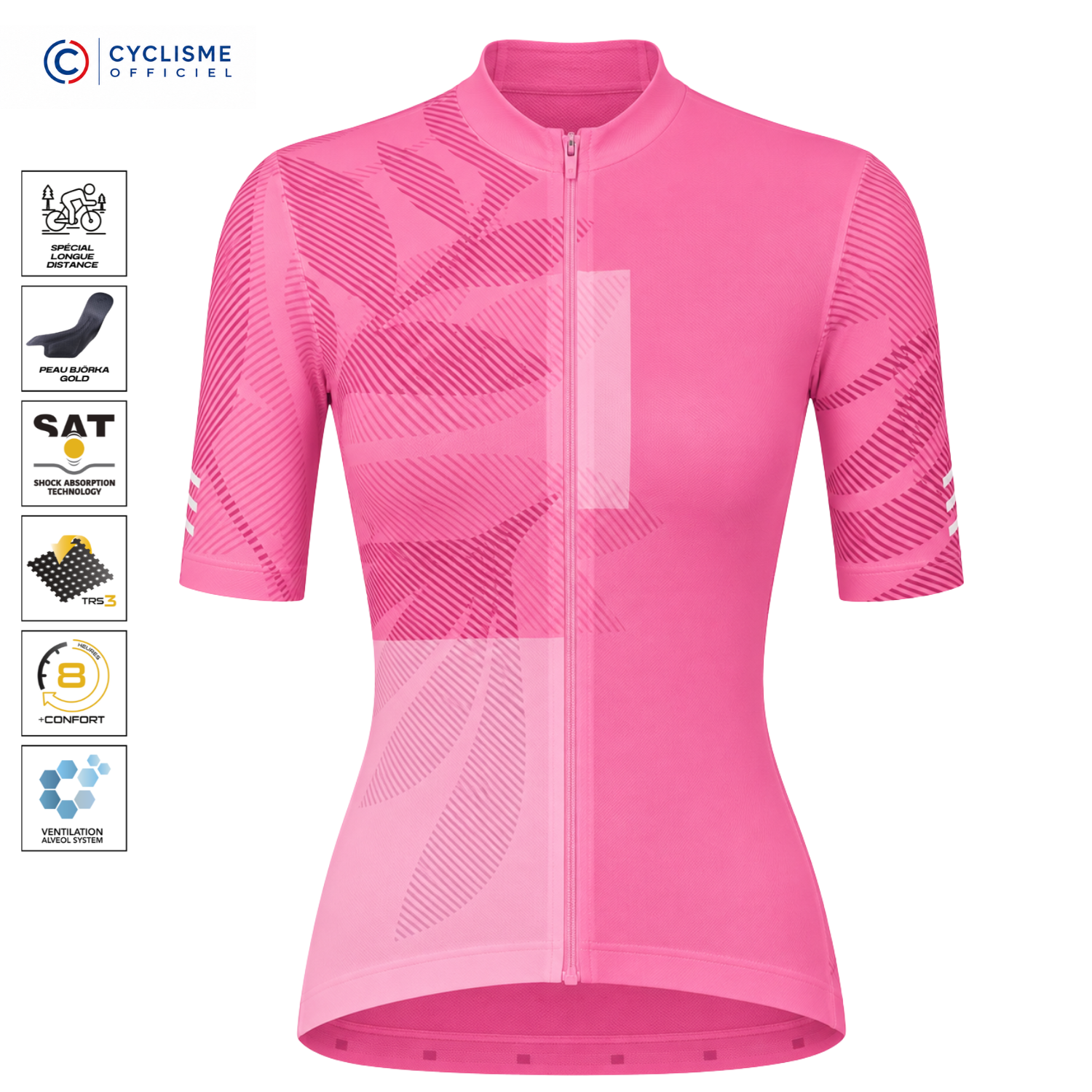 CYCLISME OFFICIEL LIBERTÉ | Maillot Collection 2026 - Édition Femme