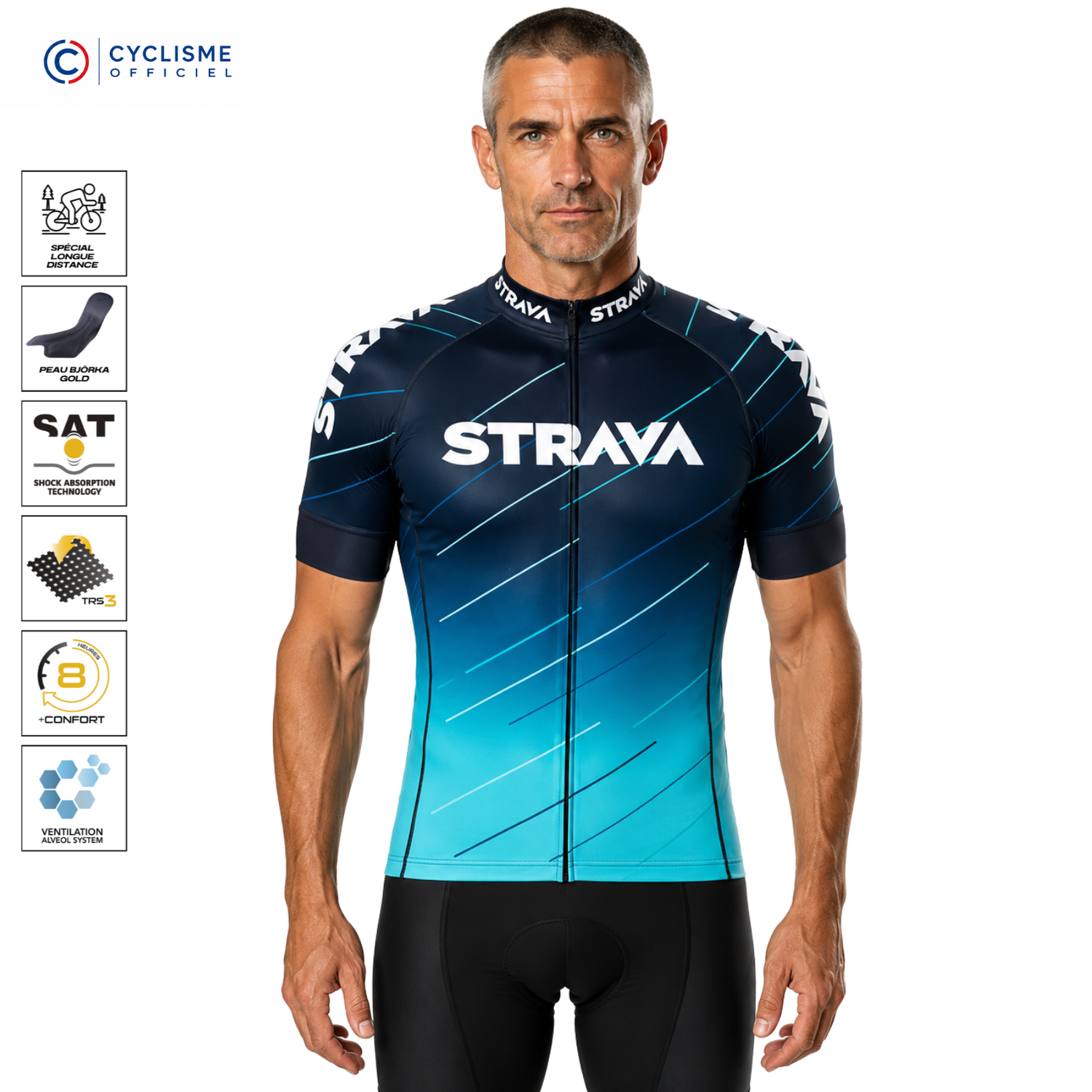 STRAVA KOM | Maillot Collection 2026